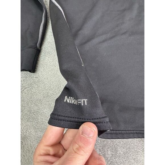 Nike Pro Combat Long Sleeve T Shirt Men's Size 2XL XXL Black - Picture 5 of 13